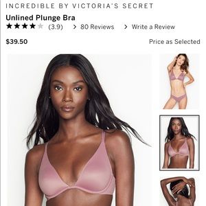 32DD Victoria’s Secret unlined plunge bra